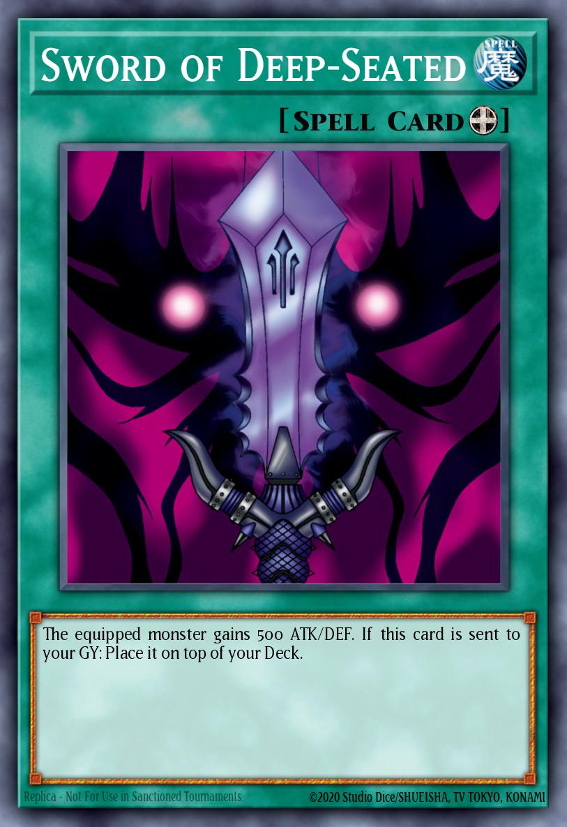 Sword of Deep-Seated Common MRD-132 Metal Raiders Yugioh card