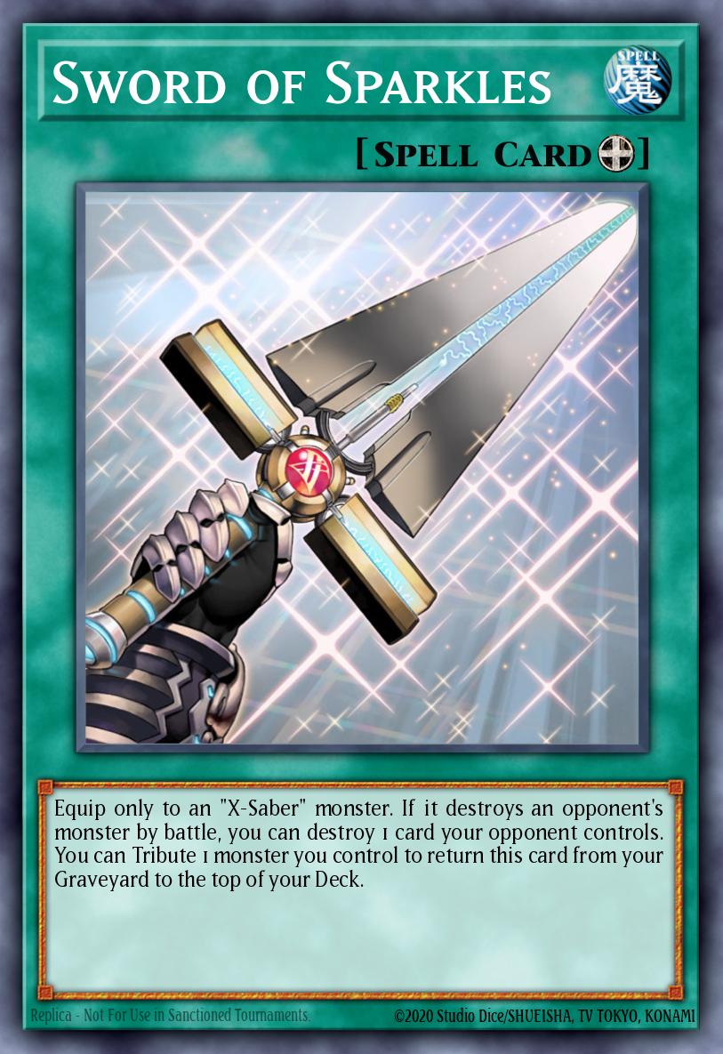 Sword of Sparkles Common ANPR-EN059 Ancient Prophecy Yugioh card