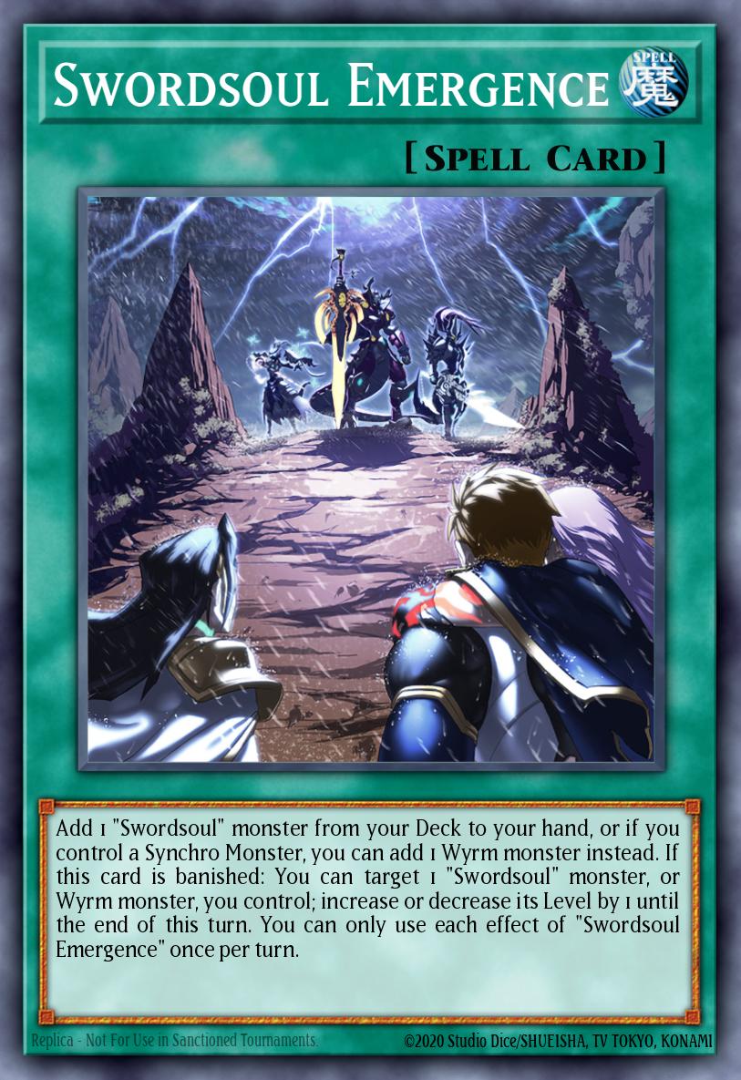 Swordsoul Emergence Ultra Rare BODE-EN053 Burst of Destiny Yugioh card