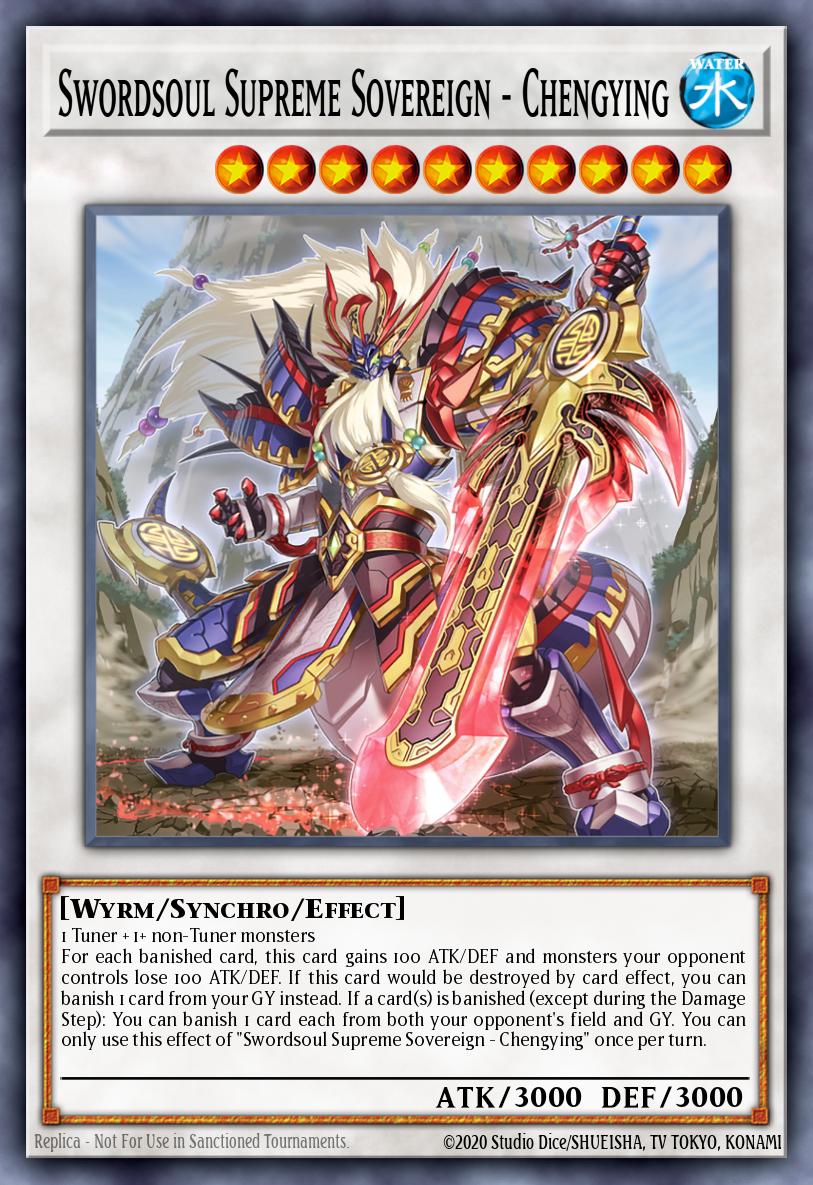 Swordsoul Supreme Sovereign - Chengying Common L26D-ENX41 Legendary Modern Decks 2026 Yugioh card