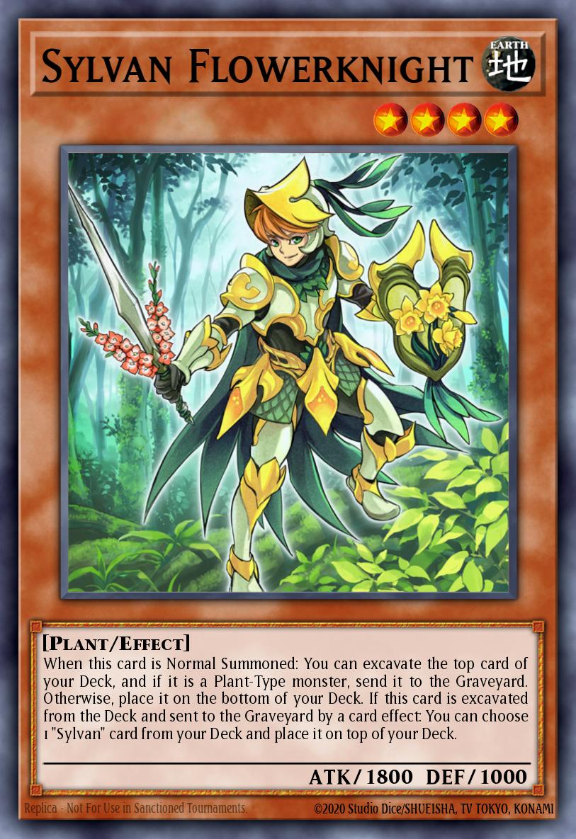 Sylvan Flowerknight Super Rare MP14-EN199 2014 Mega-Tin Mega Pack Yugioh card
