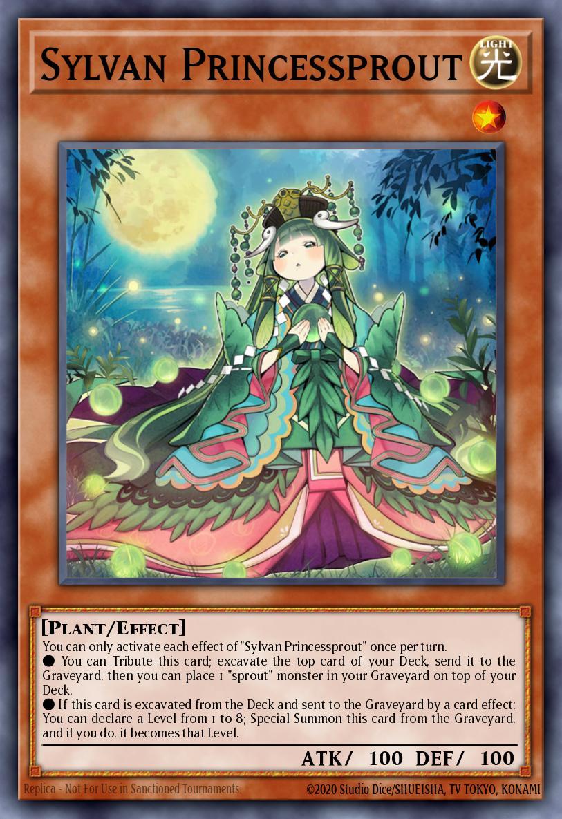 Sylvan Princessprout Super Rare MP15-EN048 2015 Mega-Tin Mega Pack Yugioh card