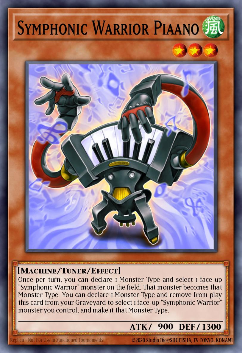 Symphonic Warrior Piaano Common OP19-PT032 OTS Tournament Pack 19 (POR) Yugioh card