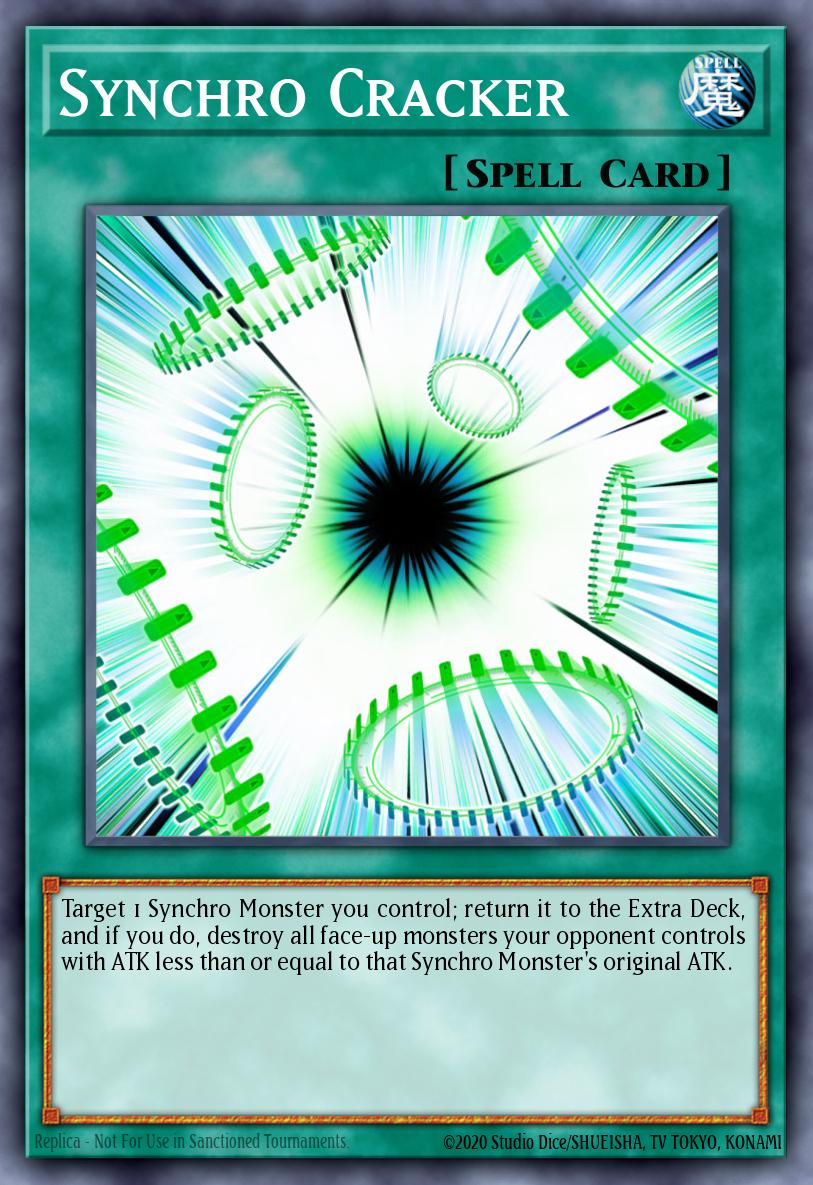 Synchro Cracker Common HSRD-EN013 High-Speed Riders Yugioh card