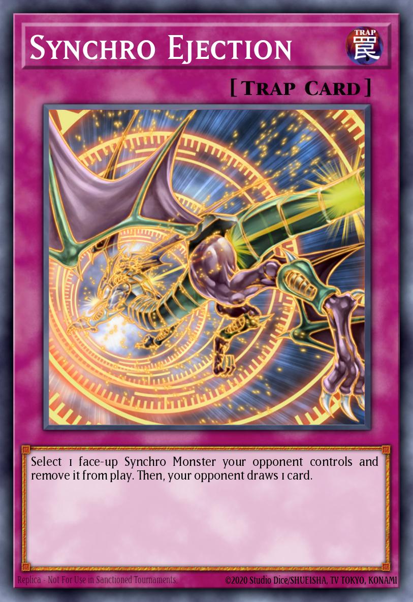 Synchro Ejection Super Rare TSHD-EN079 The Shining Darkness Yugioh card
