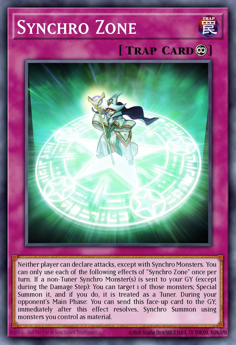 Synchro Zone Secret Rare BLMR-EN048 Battles of Legend Monstrous Revenge Yugioh card