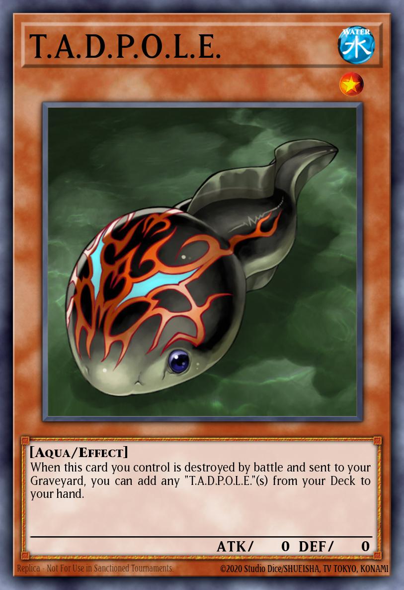 TADPOLE Common CRV-EN027 Cybernetic Revolution Yugioh card