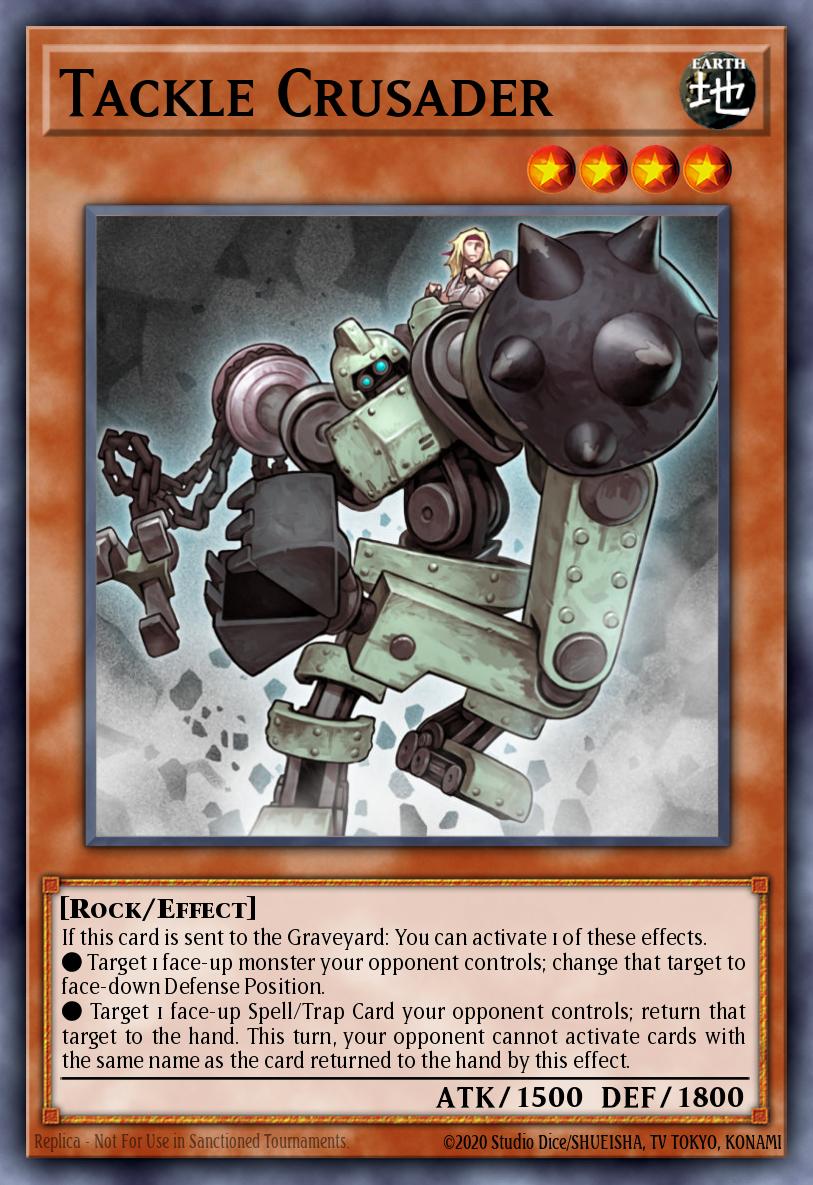 Tackle Crusader Common BP03-EN113 Battle Pack 3 Monster League Yugioh card