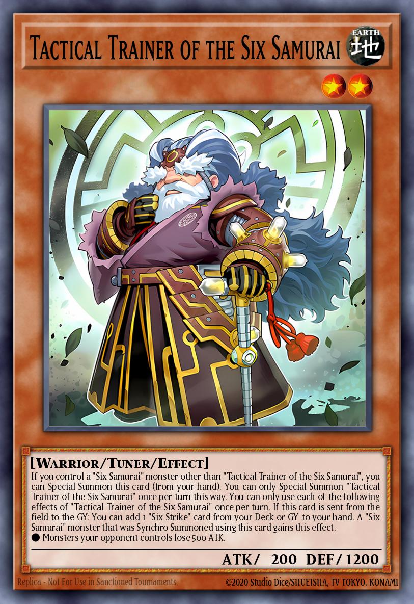 Tactical Trainer of the Six Samurai Ultra Rare MP25-EN246 2025 Mega-Pack Tin Yugioh card