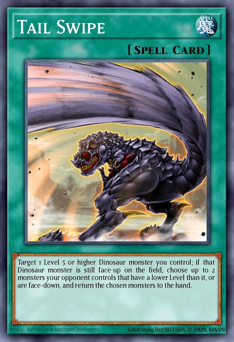 Tail Swipe Common LCJW-EN162 Legendary Collection 4 Joeys World Mega Pack Yugioh card