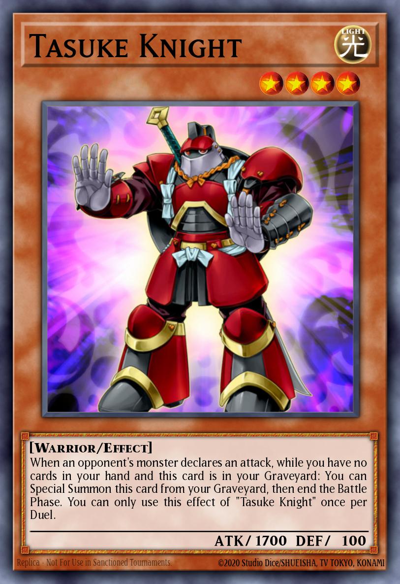 Tasuke Knight Common BP02-EN110 Battle Pack 2 War of the Giants Yugioh card