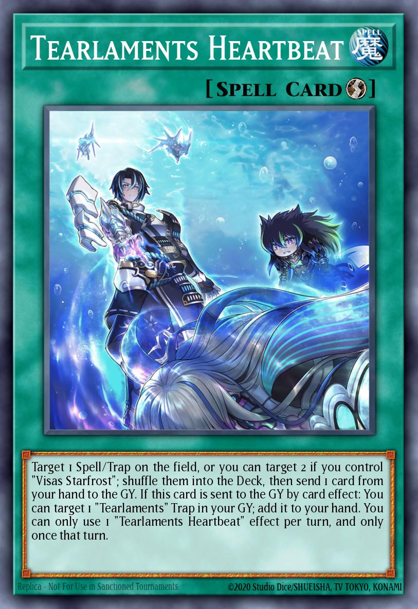 Tearlaments Heartbeat Common DABL-EN057 Darkwing Blast Yugioh card