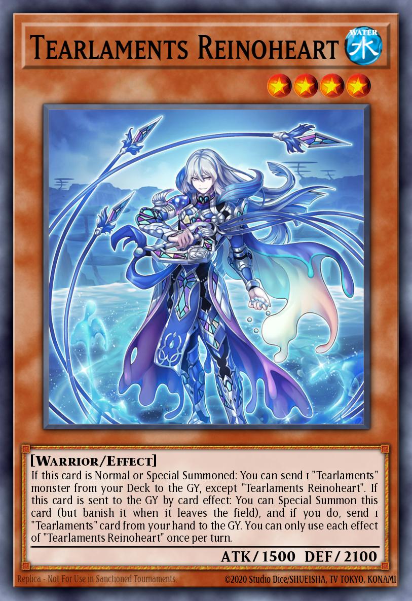 Tearlaments Reinoheart Ultimate Rare OP21-EN002 OTS Tournament Pack 21 Yugioh card