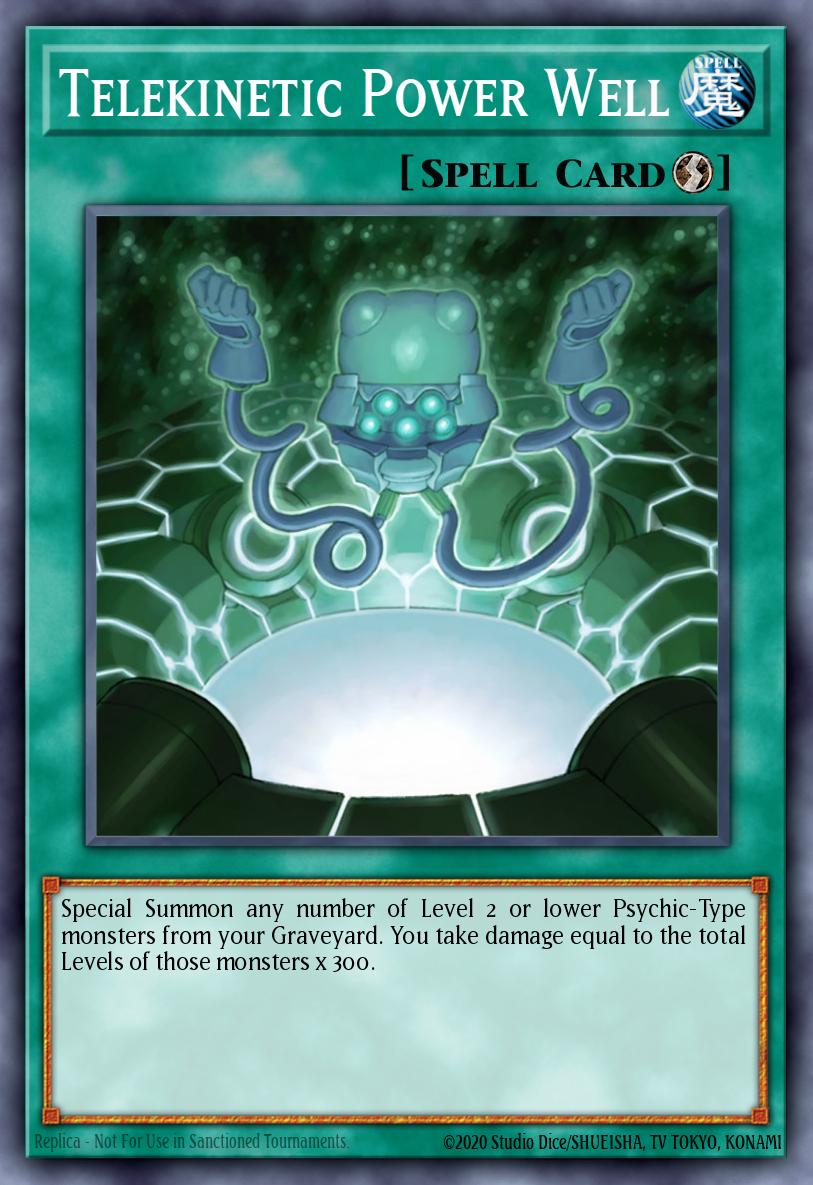 Telekinetic Power Well Common CRMS-EN055 Crimson Crisis Yugioh card