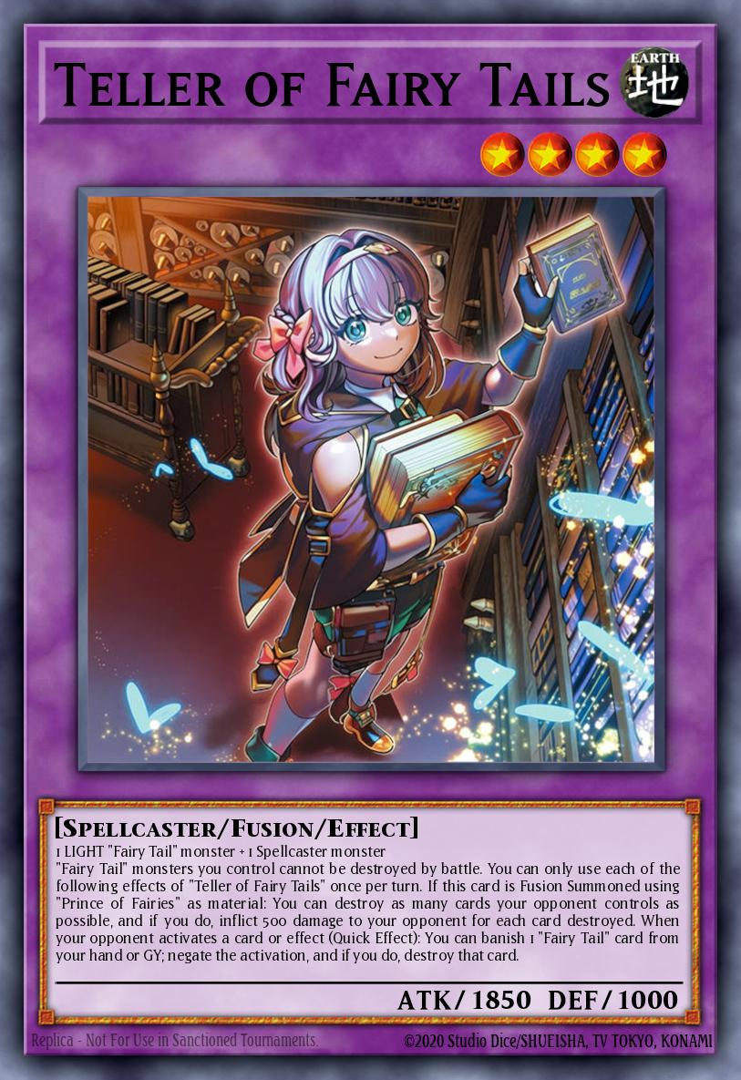 Teller of Fairy Tails Secret Rare BLZD-EN034 Blazing Dominion Yugioh card