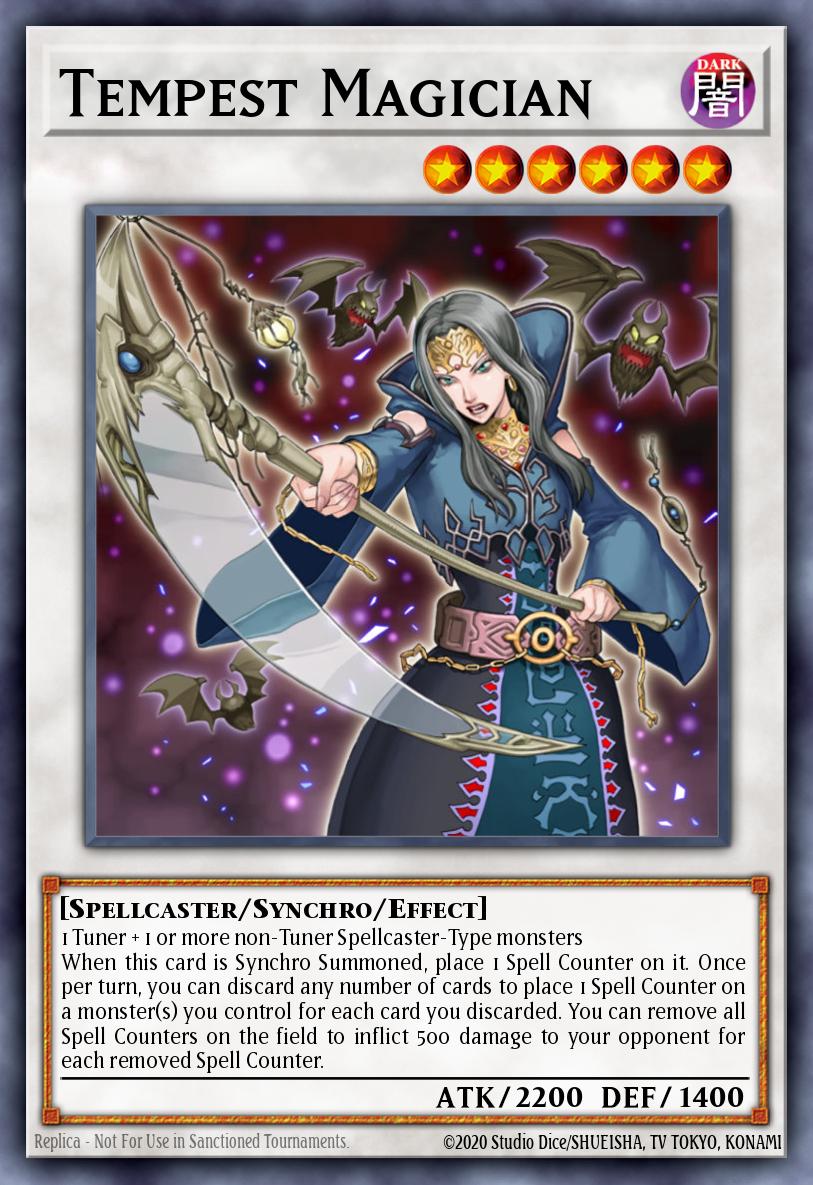 Tempest Magician Secret Rare CSOC-EN088 Crossroads of Chaos Yugioh card