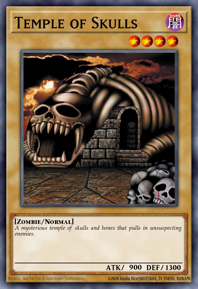Temple of Skulls Short Print OP02-EN015 OTS Tournament Pack 2 Yugioh card