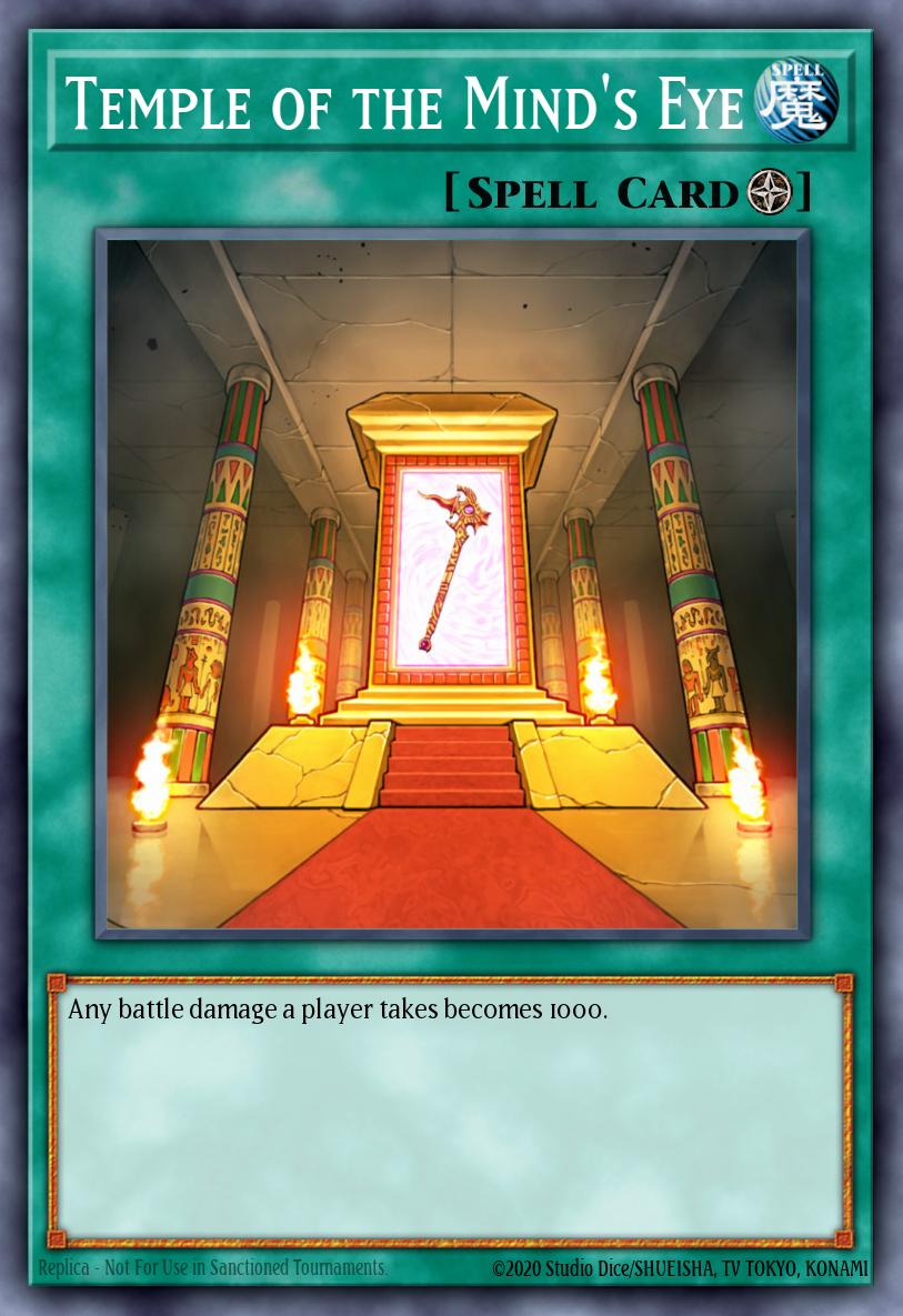 Temple of the Minds Eye Common MP18-EN144 2018 Mega-Tin Mega Pack Yugioh card