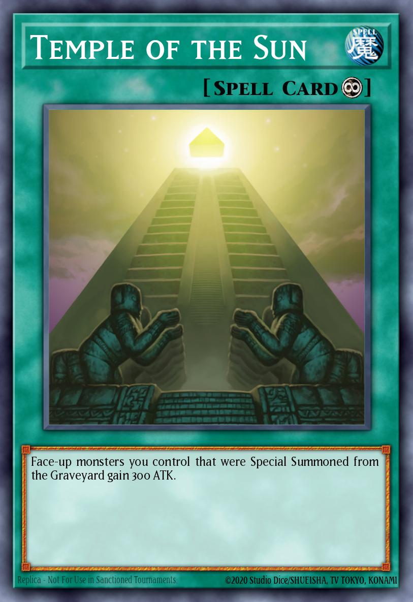 Temple of the Sun Common ABPF-EN050 Absolute Powerforce Yugioh card