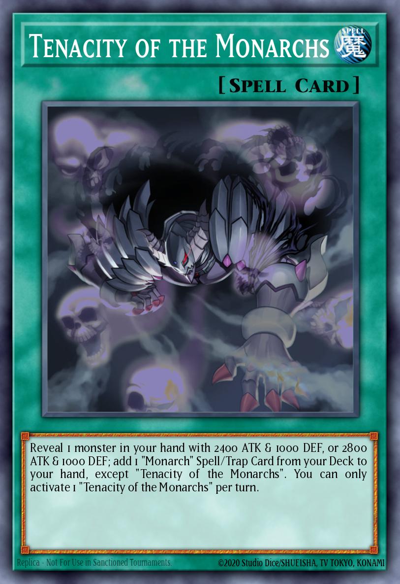 Tenacity of the Monarchs Rare MP15-EN232 2015 Mega-Tin Mega Pack Yugioh card