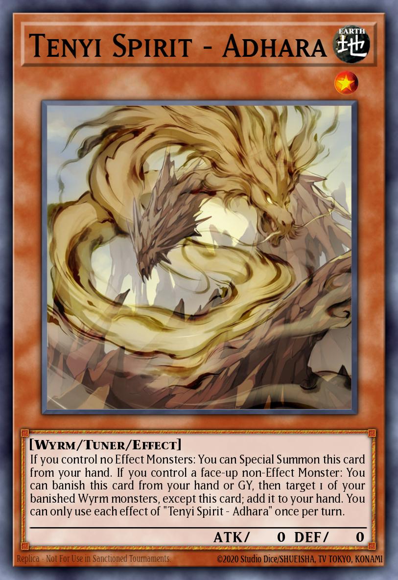 Tenyi Spirit - Adhara Common MP20-EN106 2020 Tin of Lost Memories Mega Pack Yugioh card