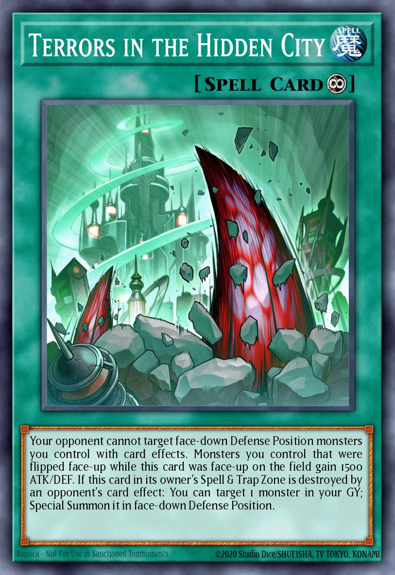 Terrors in the Hidden City Common MP23-EN206 25th Anniversary Tin Dueling Heroes Mega Pack Yugioh card