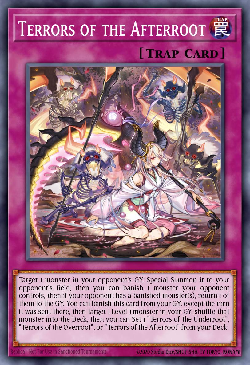Terrors of the Afterroot Common MP25-EN325 2025 Mega-Pack Tin Yugioh card