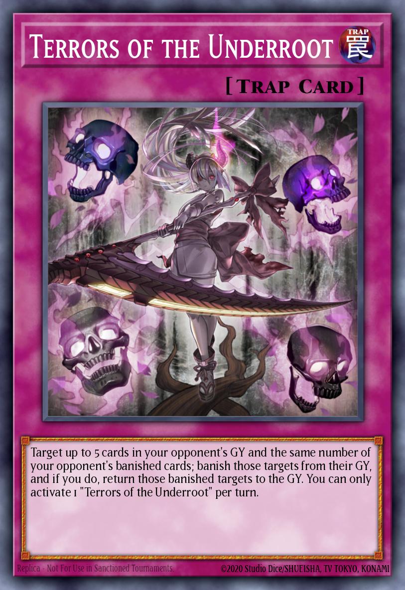 Terrors of the Underroot Common MP22-EN109 2022 Tin of the Pharaohs Gods Yugioh card