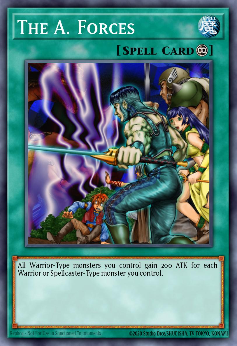 The A Forces Common DB2-EN146 Dark Beginning 2 Yugioh card