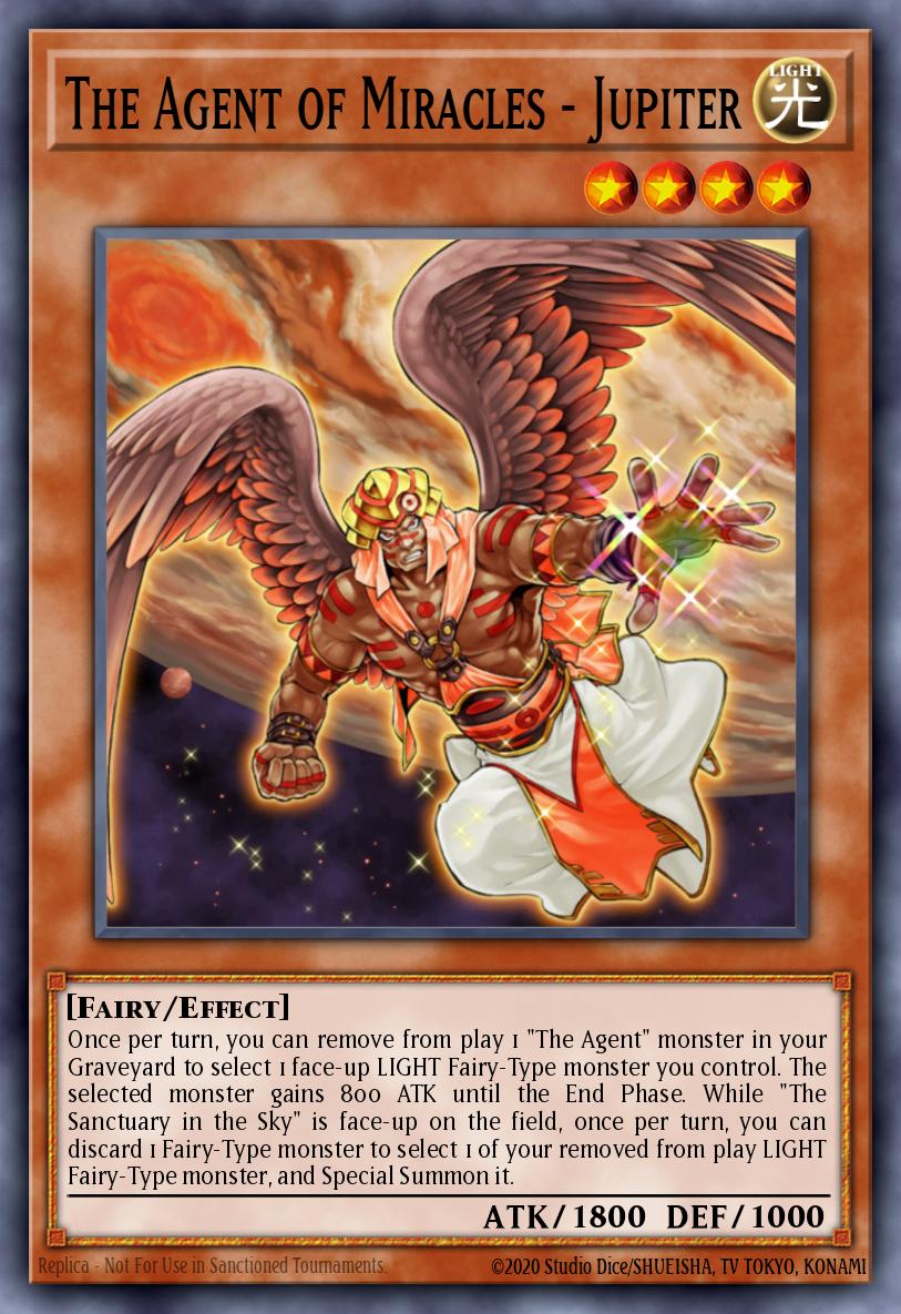 The Agent of Miracles - Jupiter Ultra Rare GFP2-EN052 Ghosts From the Past The 2nd Haunting Yugioh card