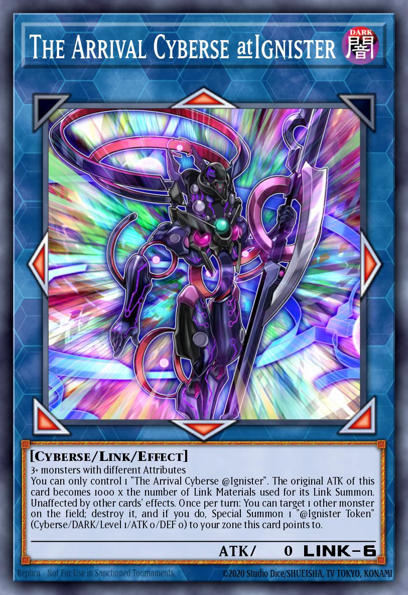 The Arrival Cyberse @Ignister Super Rare ETCO-EN050 Eternity Code Yugioh card