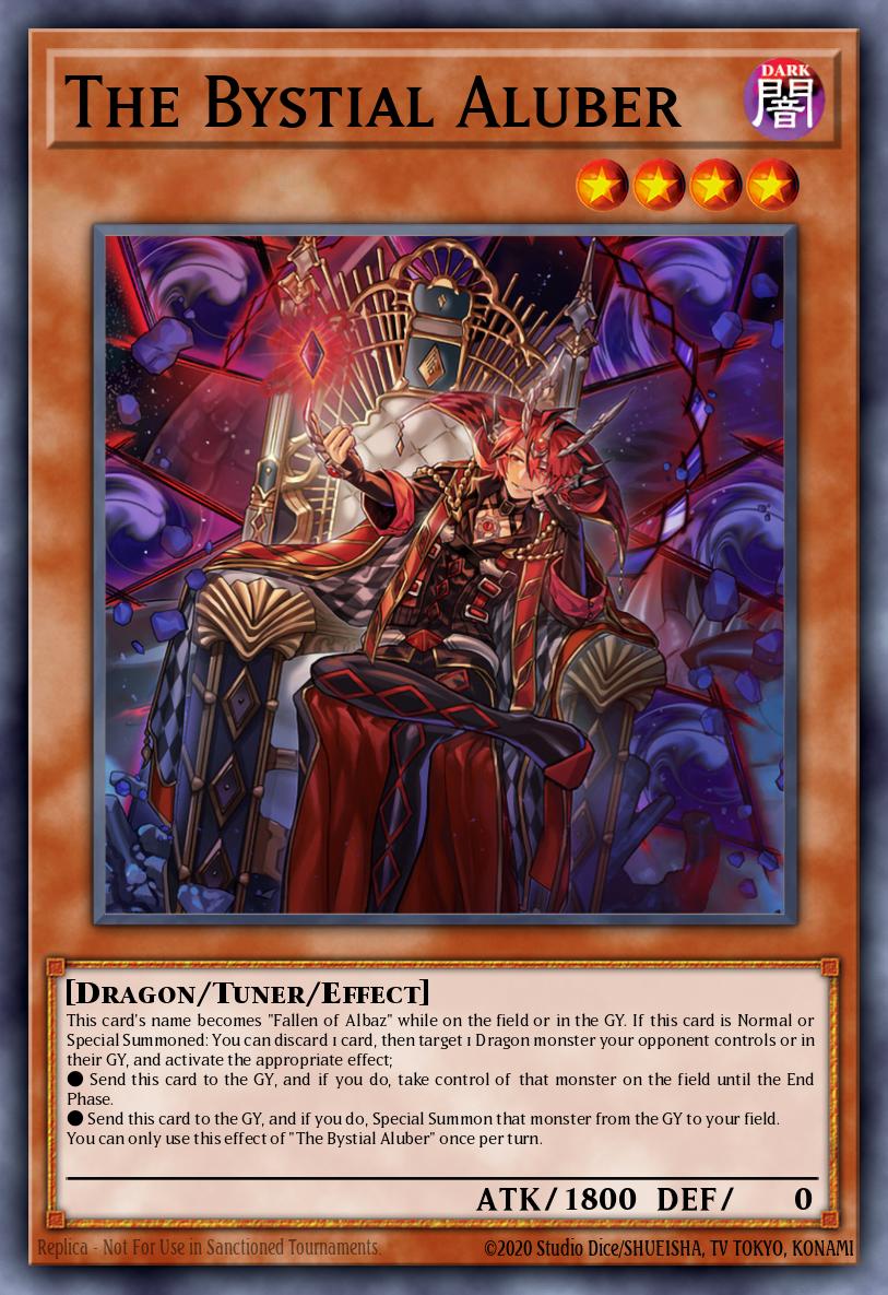 The Bystial Aluber Ultra Rare MP24-EN188 25th Anniversary Tin Dueling Mirrors Yugioh card