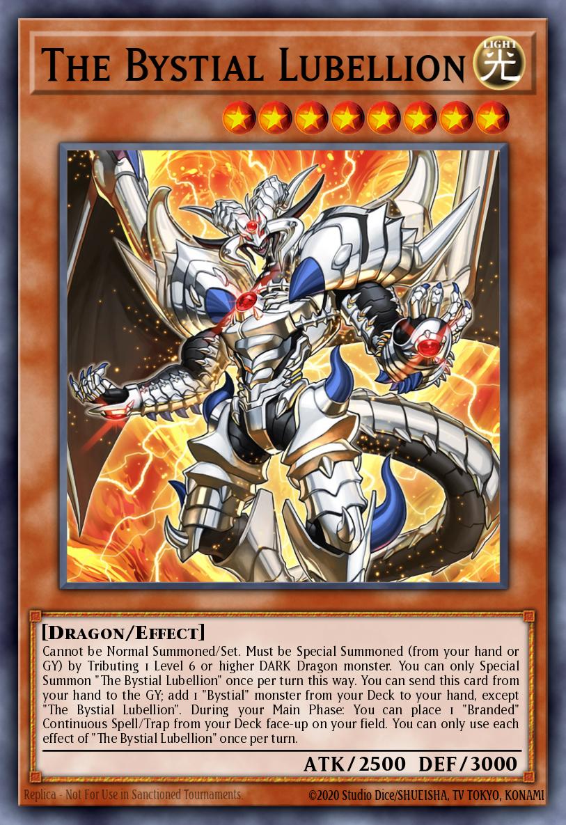 The Bystial Lubellion Ultra Rare CH01-EN010 THE CHRONICLES DECK: The Fallen & The Virtuous (All-Foil Edition) Yugioh card