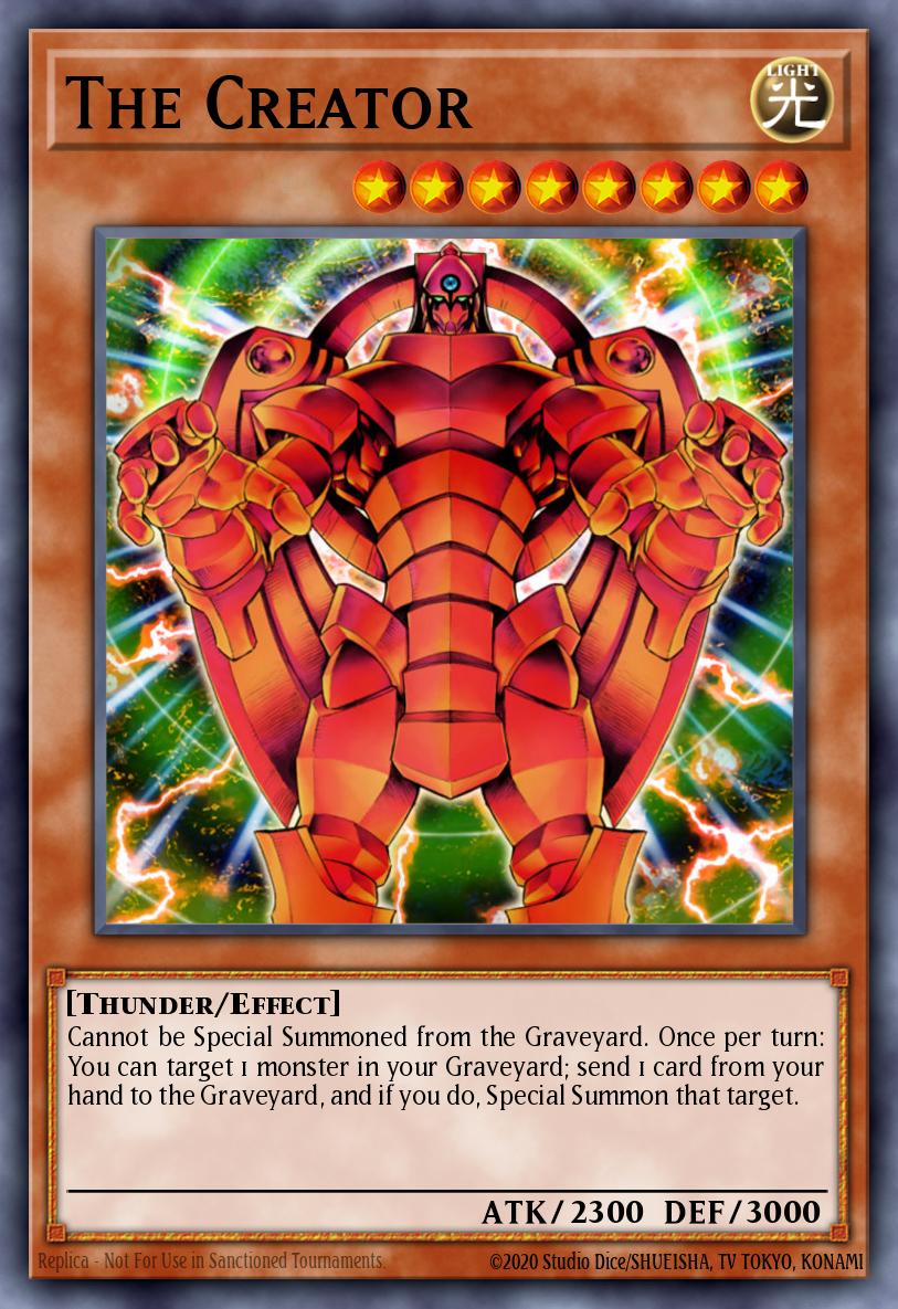 The Creator Ultra Rare DR3-EN065 Dark Revelation Volume 3 Yugioh card