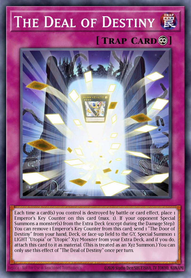 The Deal of Destiny Ultra Rare BROL-EN055 Brothers of Legend Yugioh card