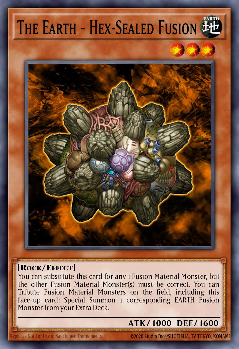 The Earth - Hex-Sealed Fusion Common DR3-EN149 Dark Revelation Volume 3 Yugioh card