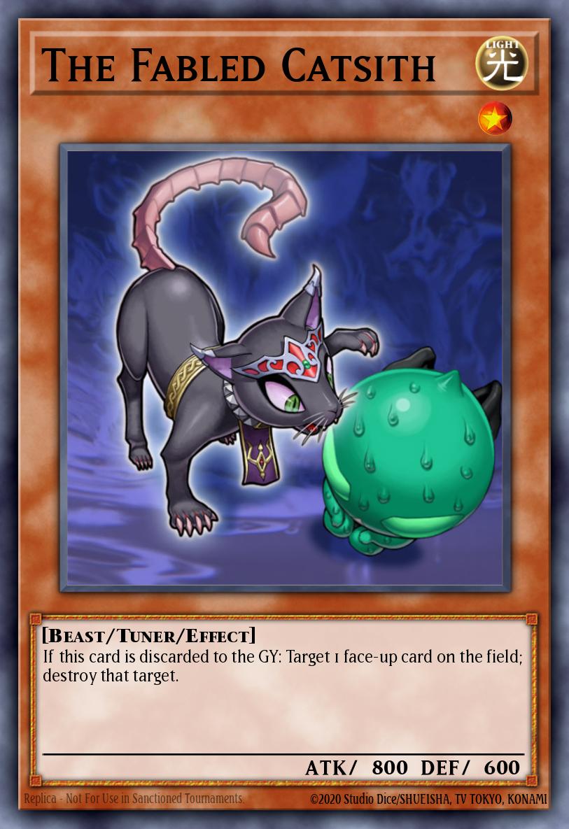 The Fabled Catsith Duel Terminal Rare Parallel Rare DT04-EN017 Duel Terminal 4 Yugioh card