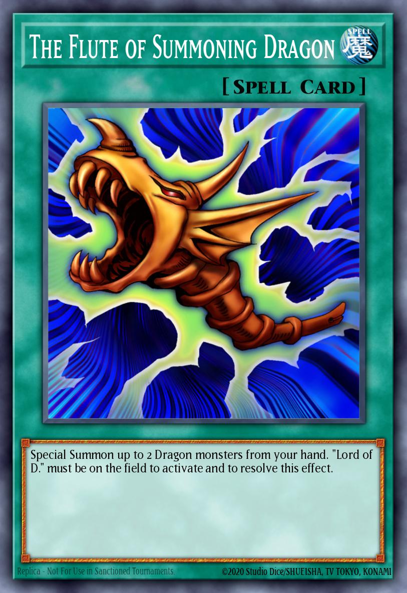 The Flute of Summoning Dragon Ultra Rare KC01-EN041 25th Anniversary Ultimate Kaiba Set Yugioh card
