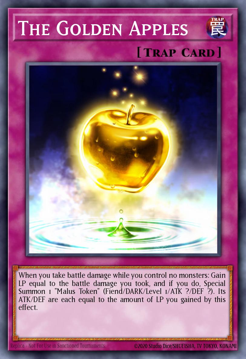 The Golden Apples Mosaic Rare BP02-EN208 Battle Pack 2 War of the Giants Yugioh card