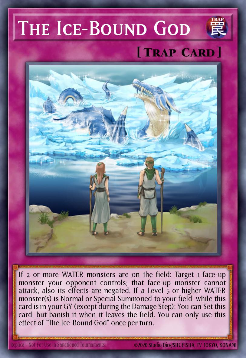The Ice-Bound God Ultra Rare BROL-EN052 Brothers of Legend Yugioh card