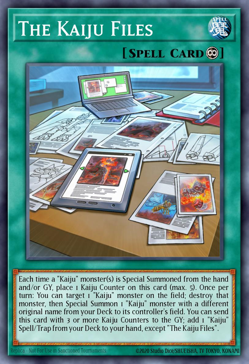 The Kaiju Files Common MP17-EN048 2017 Mega-Tin Mega Pack Yugioh card