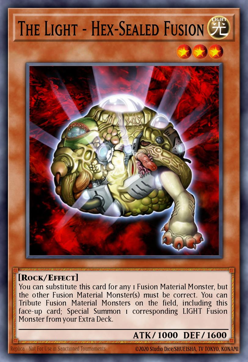 The Light - Hex-Sealed Fusion Common SDCR-EN017 Cyber Dragon Revolution Structure Deck Yugioh card
