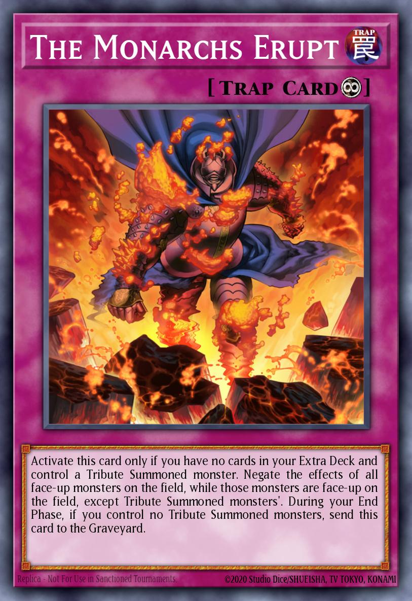 The Monarchs Erupt Super Rare MP15-EN044 2015 Mega-Tin Mega Pack Yugioh card
