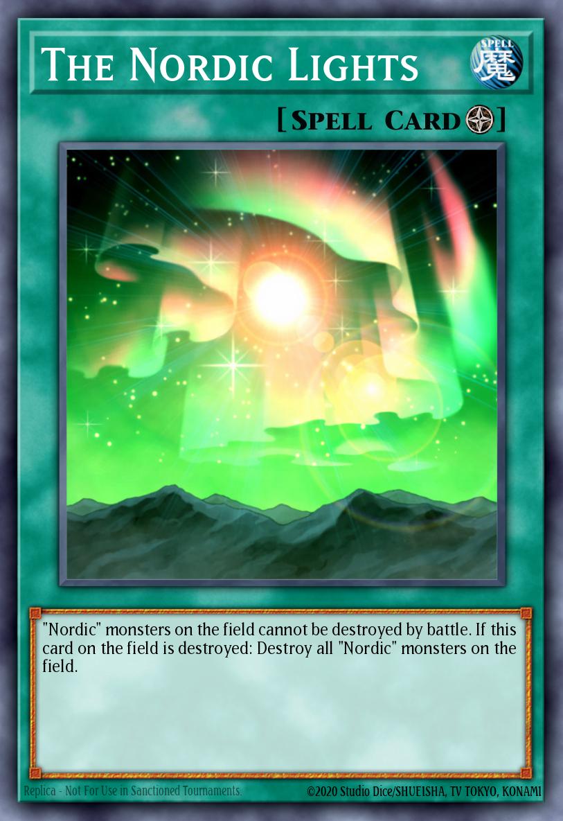 The Nordic Lights Common LC5D-EN195 Legendary Collection 5Ds Mega Pack Yugioh card