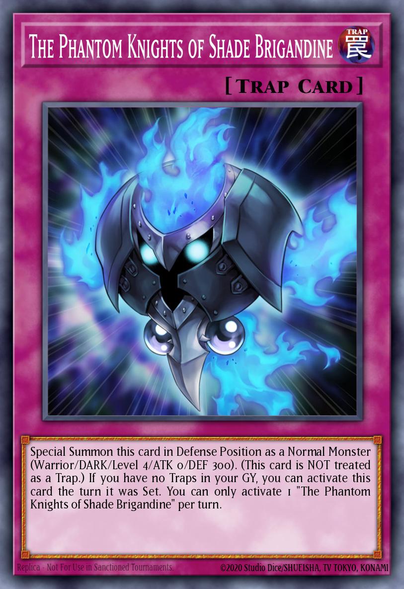 The Phantom Knights of Shade Brigandine Common LEHD-ENC25 Legendary Hero Decks Yugioh card