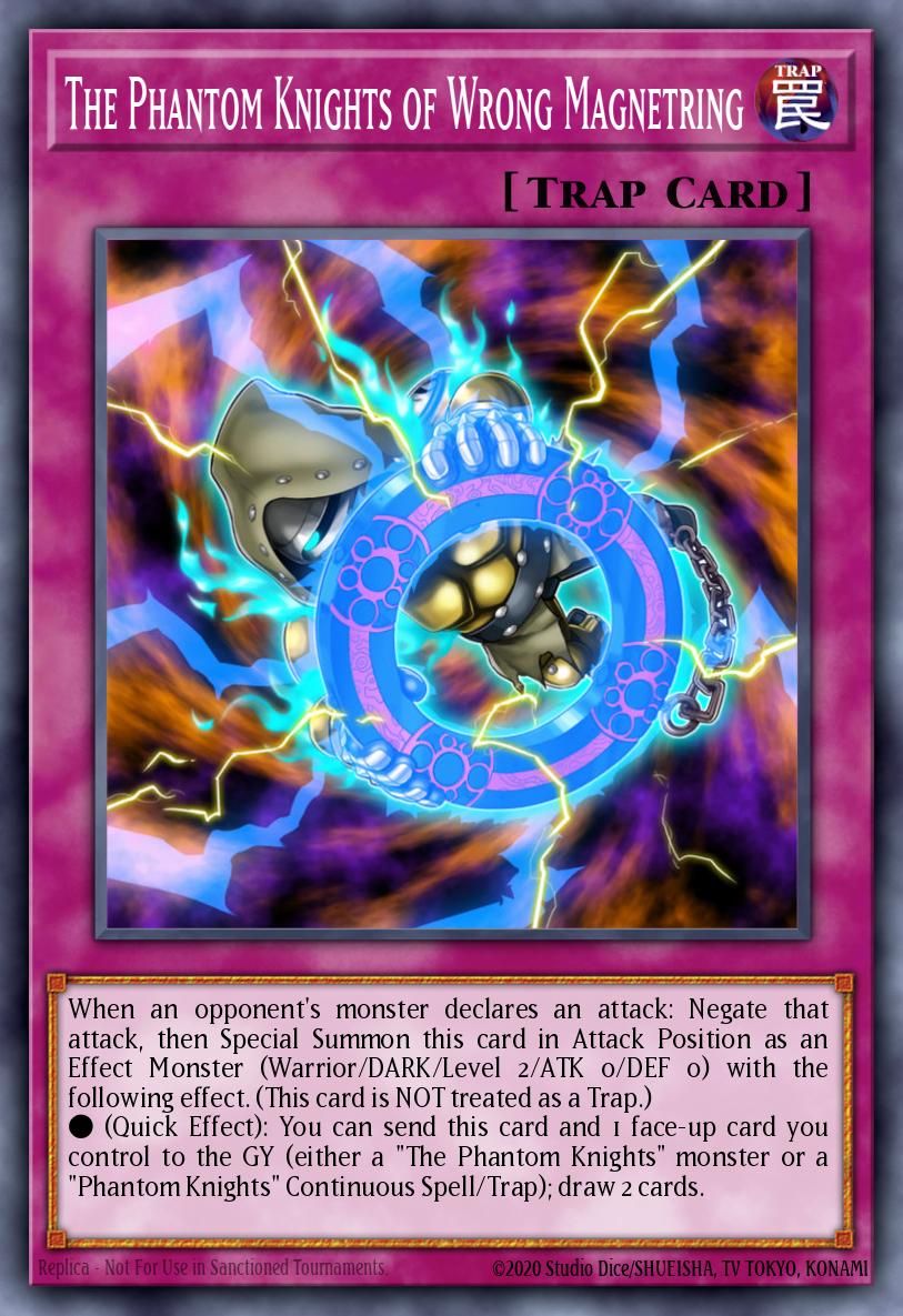 The Phantom Knights of Wrong Magnetring Common MP18-EN022 2018 Mega-Tin Mega Pack Yugioh card