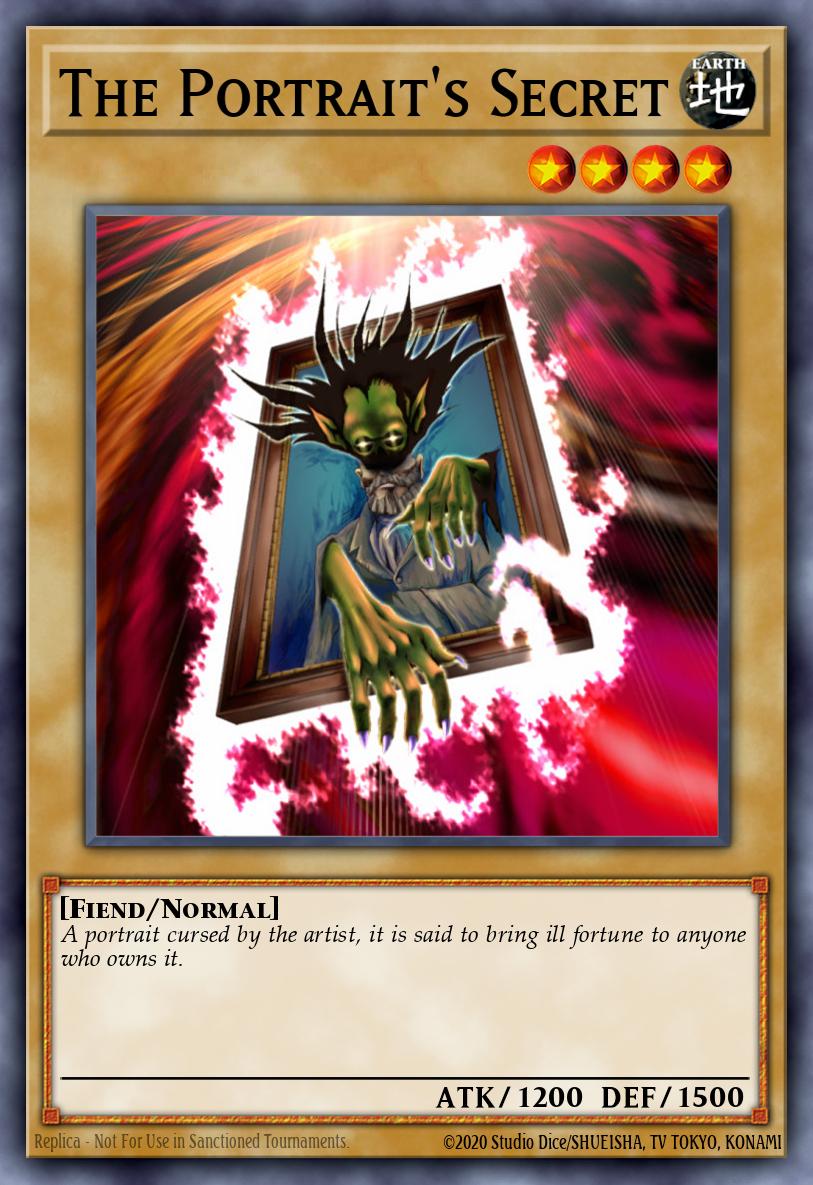 The Portraits Secret Common DB1-EN246 Dark Beginning 1 Yugioh card