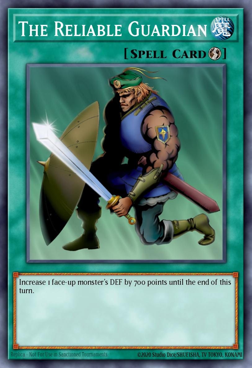 The Reliable Guardian Common DB1-EN028 Dark Beginning 1 Yugioh card
