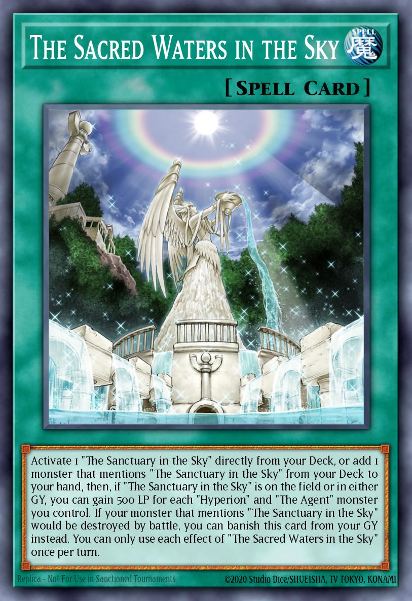 The Sacred Waters in the Sky Ultra Rare GFP2-EN013 Ghosts From the Past The 2nd Haunting Yugioh card
