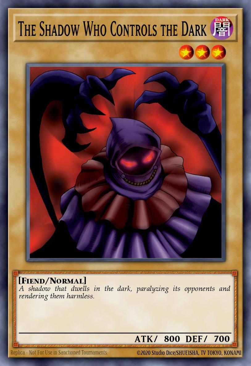 The Shadow Who Controls the Dark Common SS05-ENA09 Speed Duel Starter Decks Twisted Nightmares Yugioh card
